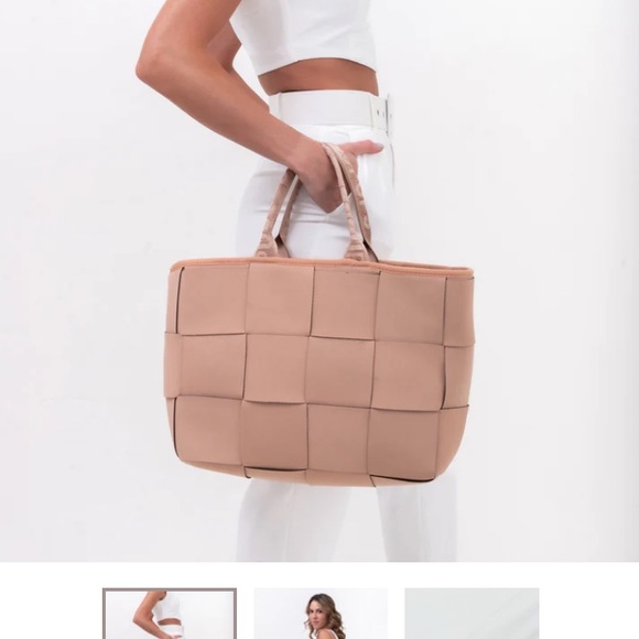 Pop ups icon tote bag tan - Picture 6 of 9